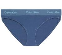 Calvin Klein Donna Slip Taglio Bikini con Fascia con Logo, Blu (Dark Denim), M