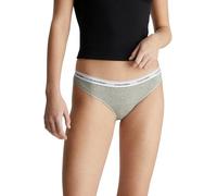 Calvin Klein Donna Slip Bikini Modellanti Intimo, Grigio (Grey Heather), S