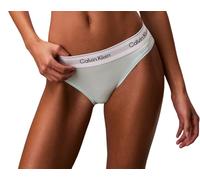 Calvin Klein Donna Slip Taglio Bikini con Fascia con Logo, Turchese (Feel The Mint), S