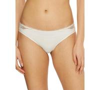 Calvin Klein Donna Slip Taglio Bikini con Pizzo, Bianco (Ivory), XL