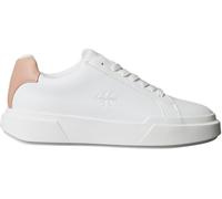 Calvin Klein Donna Sneakers con Suola Preformata Chunky Laceup in Pelle, Multicolore (Bright White/Tuscany/Chateau), 38