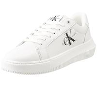 Calvin Klein Donna Sneakers con Suola Preformata Chunky Scarpe, Bianco (White), 37
