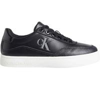 Calvin Klein Donna Sneakers con Suola Preformata Classic in Pelle, Nero (Triple Black), 41