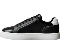 Calvin Klein Donna Sneakers con Suola Preformata Classic Mono con Logo, Nero (Black/Bright White), 40