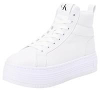 Calvin Klein Donna Sneakers con Zeppa Bold Retro, Bianco (Triple Bright White), 37
