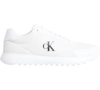 Calvin Klein Donna Sneakers Runner Eva Mesh Sportive, Bianco (Bright White/Black), 41