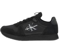 Calvin Klein Donna Sneakers Runner Sock Laceup Profilo Basso, Nero (Trpl Black), 40