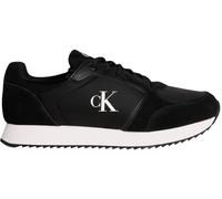 Calvin Klein Donna Sneakers Running Laceup Sock Sportive, Nero (Black), 41