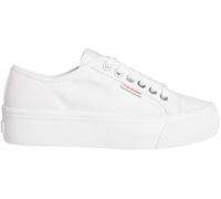 Calvin Klein - VULC FLATFORM CTN LO Bianco - Sneakers 37 Bianco