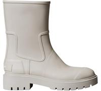 Calvin Klein Donna Stivali in Gomma Mid Rubber Grossi, Avorio (Chateau), 38