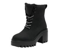 Calvin Klein Donna Stivali Mezza Gamba Chunky Heeled Zip con Tacco, Nero (Triple Black), 40