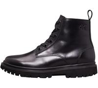 Calvin Klein Donna Stivali Mezza Gamba Eva Boot Laceup Scarpe, Nero (Triple Black), 41