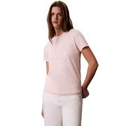 Calvin Klein Women's Archive Jersey Crew Tee EU Lv047B224G Tees, Arancione (Mangano Calcite), S