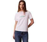 Calvin Klein Maglietta da Donna SS Classic CK NYC Logo Tee LV047F810G Graphic Tees, Bianco, M