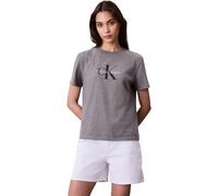 Calvin Klein Jeans Gray Cotton T-Shirt - IT40|S