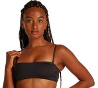 Calvin Klein Donna Top Bikini a Fascia Imbottitura Estraibile, Nero (Pvh Black), L