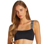 Calvin Klein Donna Top Bikini a Fascia Imbottitura Estraibile, Nero (Pvh Black), XS