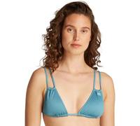 Calvin Klein Donna Top Bikini a Triangolo Imbottitura Estraibile, Blu (Adriatic Blue), XS