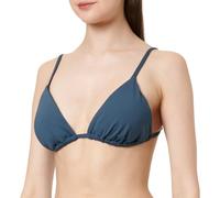Calvin Klein Donna Top Bikini a Triangolo Non Fixed Imbottitura Estraibile, Blu (Ink), M
