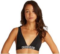 Calvin Klein Donna Top Bikini Bralette Imbottitura Estraibile, Nero (Pvh Black), L