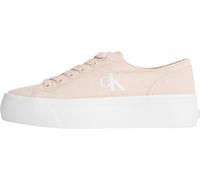 Calvin Klein Donna Vulc Flatform Low CV MG Yw0yw01763 Calze, Pink Silver Peony Bright White, 41 EU