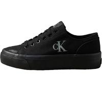 Calvin Klein Donna Vulc Flatform Low CV MG Yw0Yw01763 Low Top, Nero (Triple Black), 4