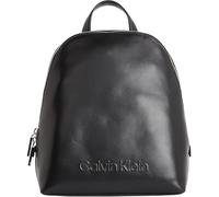 Calvin Klein Donna Zaino Embossed Round Elegante, Nero (Ck Black), Taglia Unica