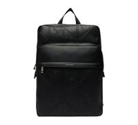 Calvin Klein - Emblem AOP Emboss Slim Square Bag - - Bags - Uomo - Nero - ONE SIZE
