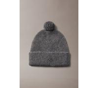 Calvin Klein Emblem Brushed Pompo Hat Dark Grey Taglia: OS | Cappelli Outlet | Uomo | Grigio