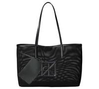 Calvin Klein Emblem Mesh - Borsa shopper (black)