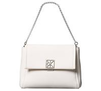 Calvin Klein Emblem Pebb - Borsa a tracolla (white alyssum)