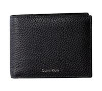 Calvin Klein Embossed Portafoglio Pelle 12 cm nero