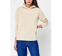 Calvin Klein - Embroidery Logo Hoodie Beige - Abbigliamento S Beige