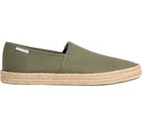Calvin Klein Ess Espadrille CV Hm0hm02076, Espadrillas Uomo, Green (Deep Lichen Green), 44.5 EU