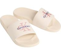 Calvin Klein Ess Slide CV Hw0hw02958, Diapositive Donna, Beige (Calico/Peach Pink), 40 EU