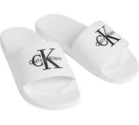 Calvin Klein Ess Slide CV Hw0hw02958, Diapositive Donna, White (Bright White/Black), 40 EU