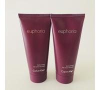 Calvin Klein Euphoria Body Lotion 200ml ( 2 X 100ml ) Nuovo