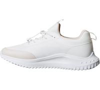 Calvin Klein Eva Runner Laceup Sock Mat Mix Yw0Yw02064, Basso Top Donna, Khaki (Bright White/Crystal Grey), 35 EU