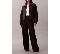Calvin Klein Faux Leather Jacket Black Taglia: L | Giacche di pelle Outlet | Donna | Nero