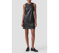 Calvin Klein Faux Leather Mini Dress Black Taglia: S | Abiti Mini Outlet | Donna | Nero