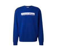 Calvin Klein Felpa blu / bianco Uomo Calvin Klein M