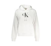 Calvin Klein - Felpa con cappuccio a maniche lunghe - - Sweatshirts & Hoodies - Donna - Bianco - L