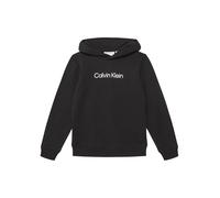Calvin Klein felpa con cappuccio bambino nero