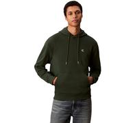 Calvin Klein Felpa con Cappuccio da Uomo LS EU 350TERRY Monogram LV04RC297G, Verde (sicomoro), M