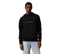 Calvin Klein Felpa Con Cappuccio Logo Nero Uomo L