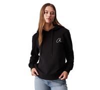 Calvin Klein Felpa Con Cappuccio Nero Donna M