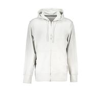 CALVIN KLEIN FELPA CON ZIP UOMO GRIGIO TAGLIA = M