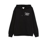 Calvin Klein - Felpa nera con cappuccio e tasca - - Sweatshirts & Hoodies - Uomo - Nero - 2XL
