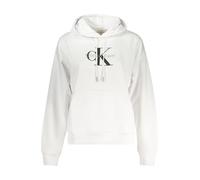 CALVIN KLEIN FELPA SENZA ZIP DONNA BIANCO