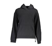 Calvin Klein, ,Sweatshirts & Hoodies ,Uomo ,Nero ,XS Felpa nera con cappuccio e tasca centrale